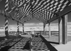 abstract patterns infrared fine art print